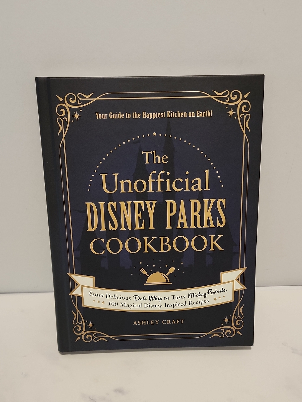 Ashley Craft The Unofficial Disney Parks Cookbook - Navy & Gold